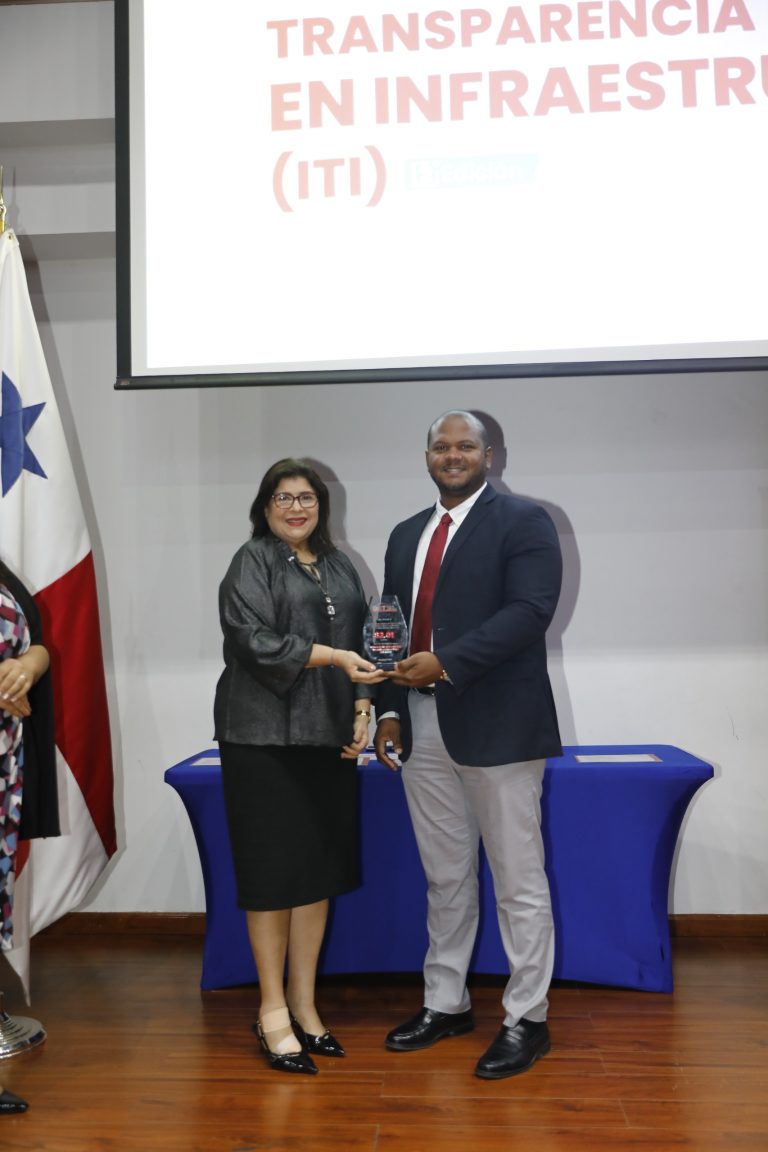 INADEH obtiene tercer lugar en el Índice de Transparencia en Infraestructura de la Corporación de Transparencia de Panamá